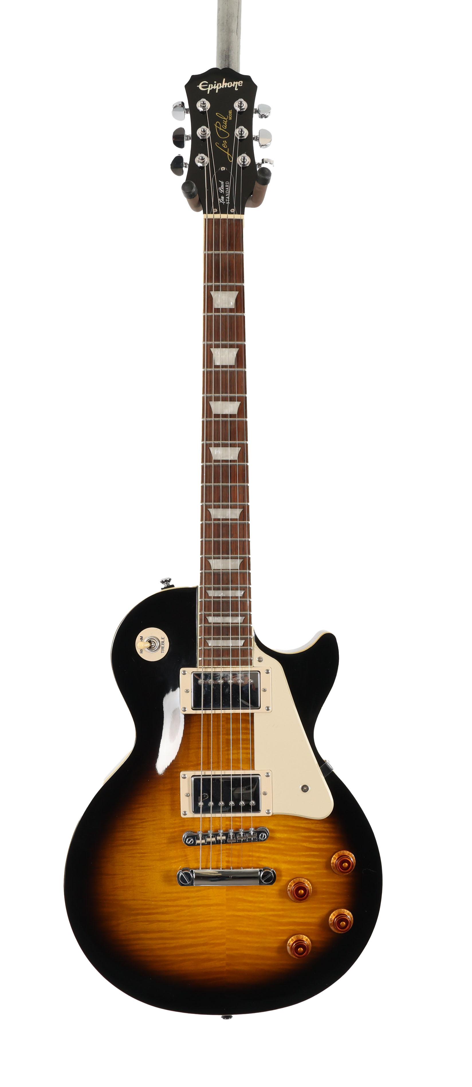 Second Hand Epiphone Les Paul Standard in Tobacco Burst 016